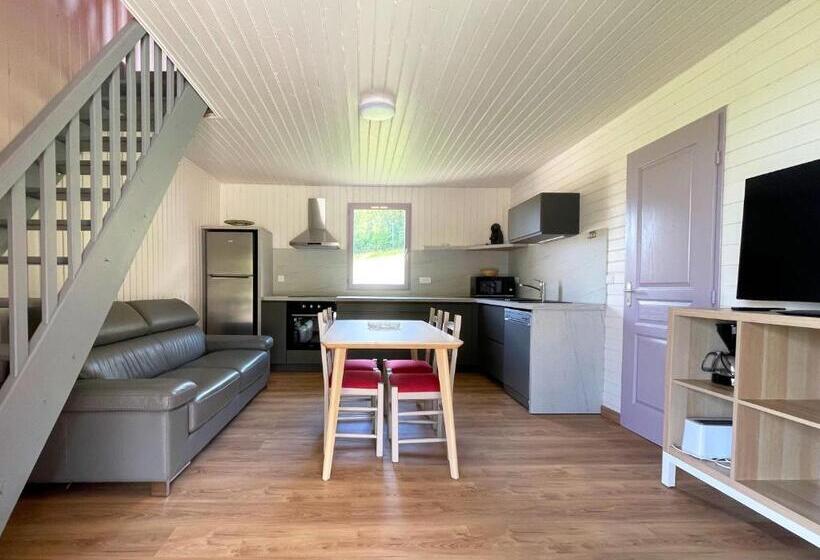 בית, 2 חדרי שינה, Gîtes Les Sources