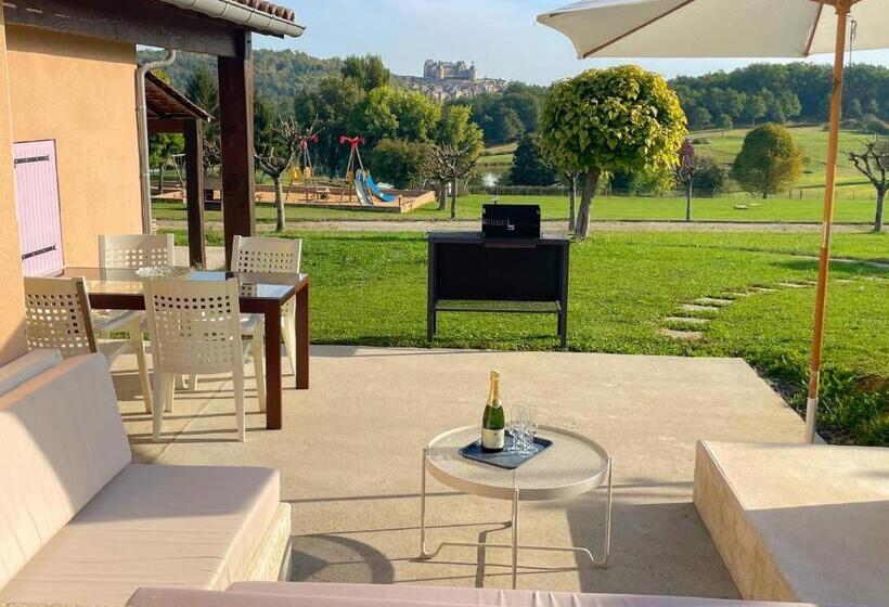 בית, 2 חדרי שינה, Gîtes Les Sources