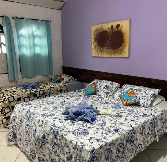 חדר סטנדרט לארבעה, Pousada Encontro De Rios