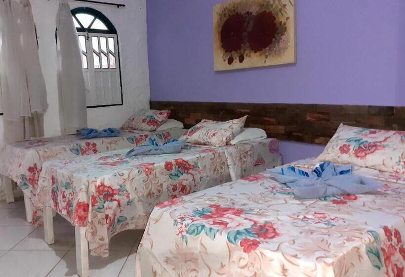 חדר סטנדרט לארבעה, Pousada Encontro De Rios