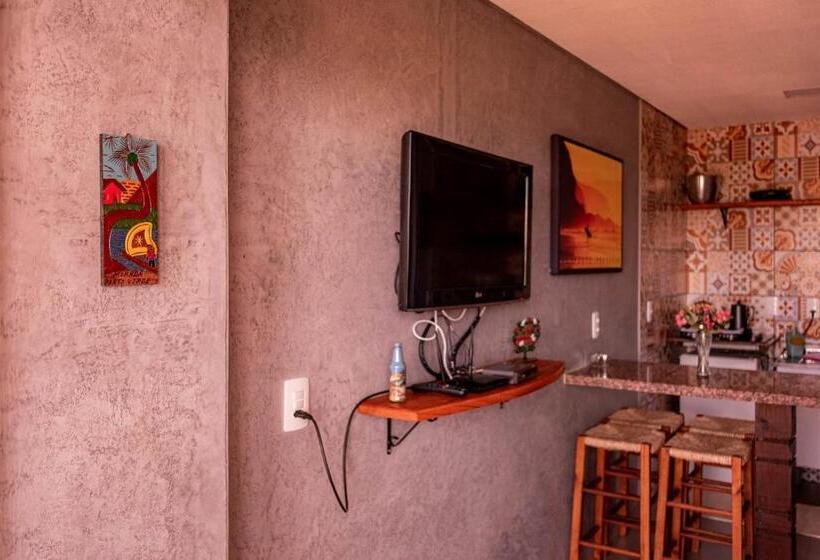 バルコニー付き１ベッドルームアパートメント, Pousada Morada Porto Verde