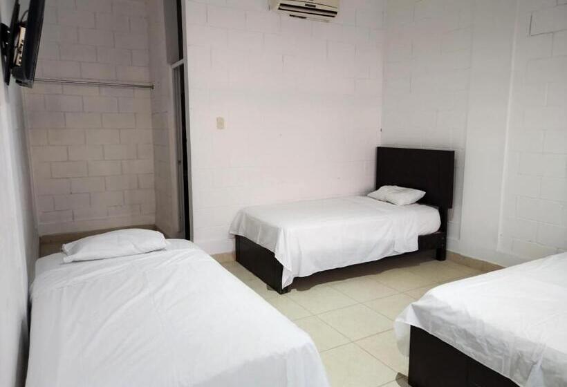 4인용 스탠다드 룸, Zorritos Backpackers