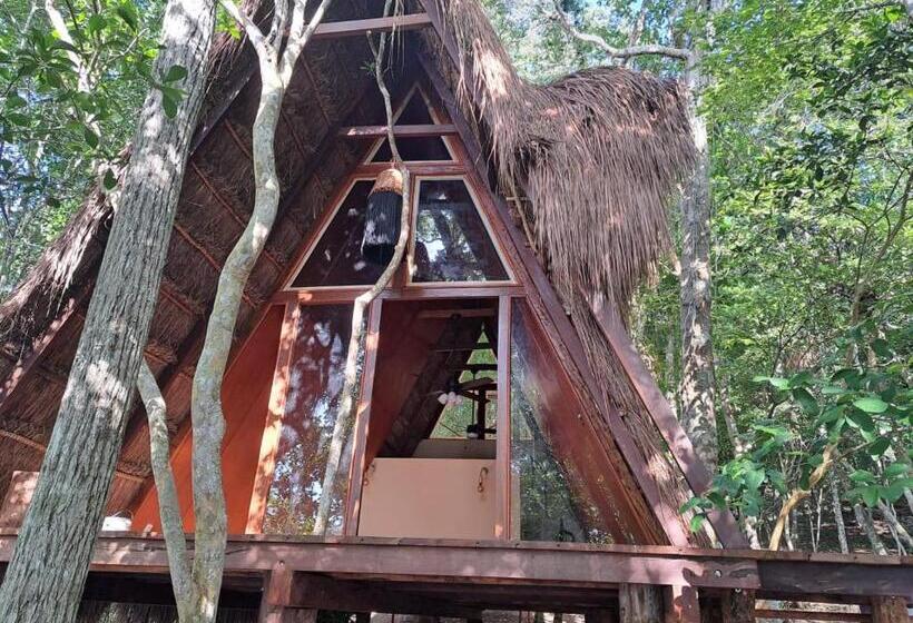 Стандартный Номер Кровать Кинг, 7 Cielos Bacalar