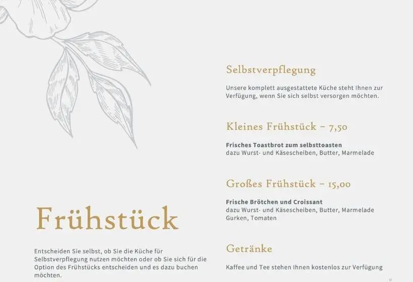 1ベッドルームアパートメント, Pension Hotel Leinefelde Am Bahnhof