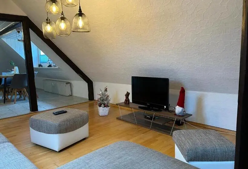 1ベッドルームアパートメント, Pension Hotel Leinefelde Am Bahnhof