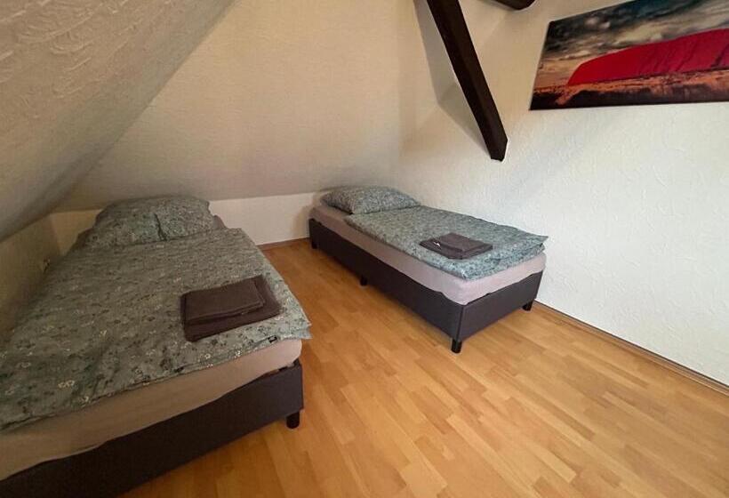 １ベッドルームアパートメント, Pension Hotel Leinefelde Am Bahnhof