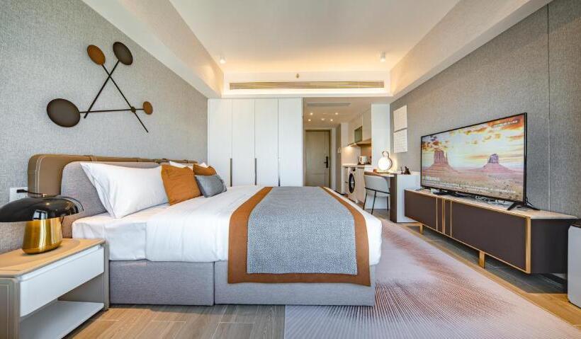 Pokój Deluxe Łóżko King Size, Boruisi Executive Apartment