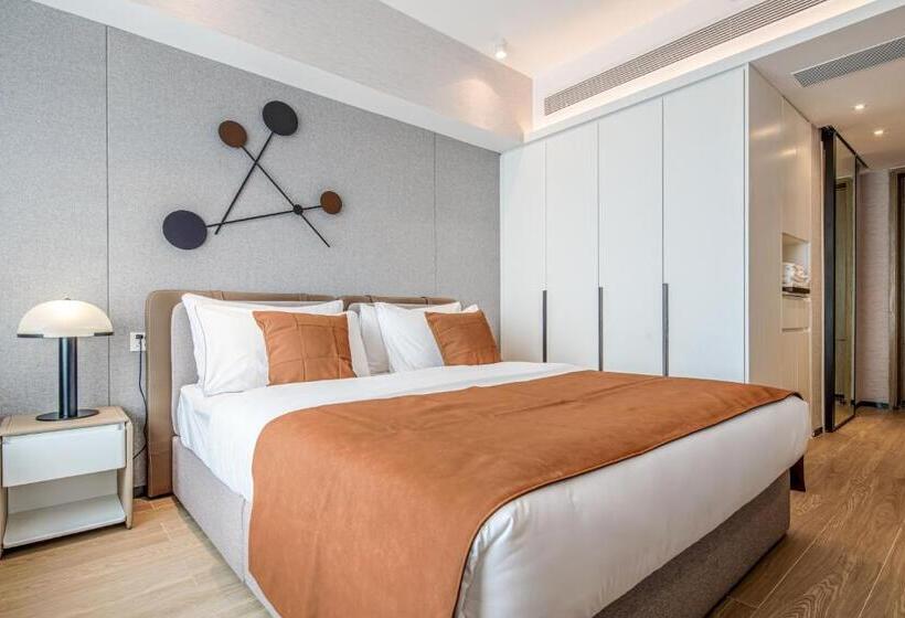 Pokój Deluxe Łóżko King Size, Boruisi Executive Apartment