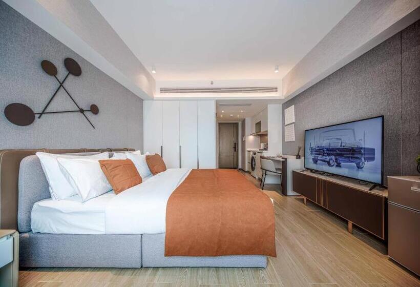 Pokój Deluxe Łóżko King Size, Boruisi Executive Apartment