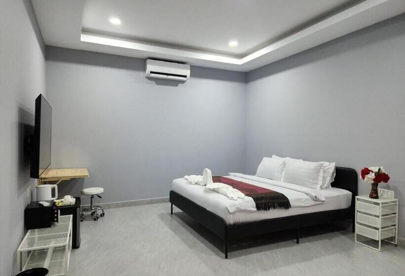 디럭스 룸 킹사이즈 침대, Bkk Concept