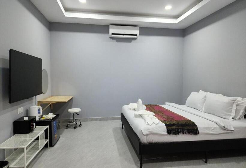 디럭스 룸 킹사이즈 침대, Bkk Concept