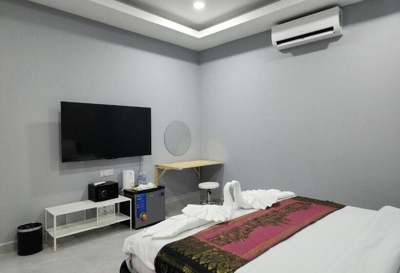 디럭스 룸 킹사이즈 침대, Bkk Concept