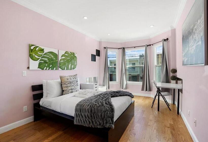 バス共有のスタンダードルーム, Affordable Cozy Secured Private Rooms Shared Bath Home In John Mclaren Park