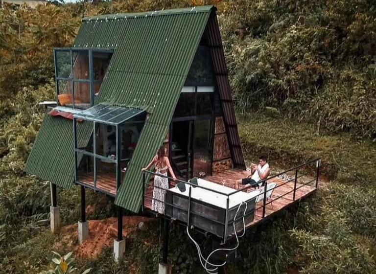 バスタブ付きデラックスルーム, Glamping San Luis