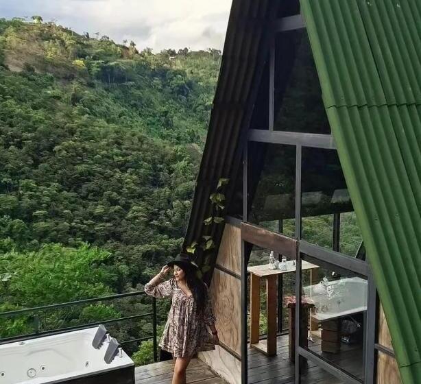 バスタブ付きデラックスルーム, Glamping San Luis