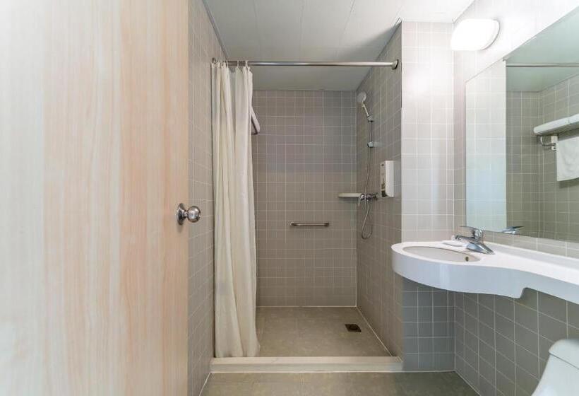 キングサイズベッドのデラックスルーム, Maixinge Hotel   Shuttle Bus To Shanghai Pudong International Airport