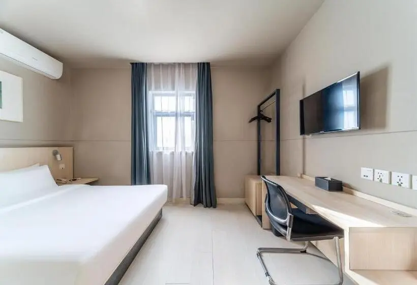 キングサイズベッドのデラックスルーム, Maixinge Hotel Shuttle Bus To Shanghai Pudong International Airport