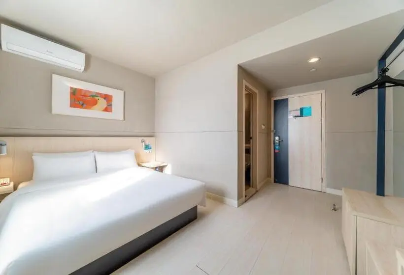 キングサイズベッドのデラックスルーム, Maixinge Hotel Shuttle Bus To Shanghai Pudong International Airport