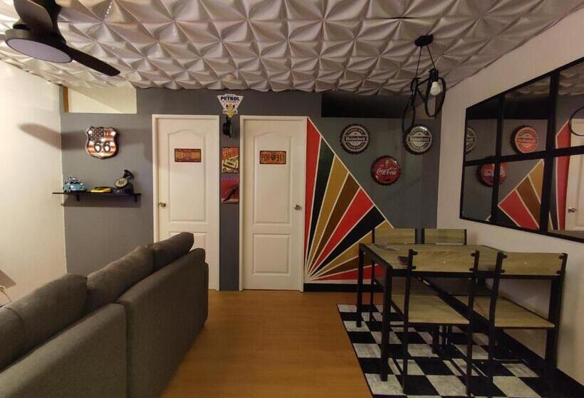 Семейный Номер, Marilao Staycation Near Philippine Arena Bulacan With Free Parking By Retro354 Condotel