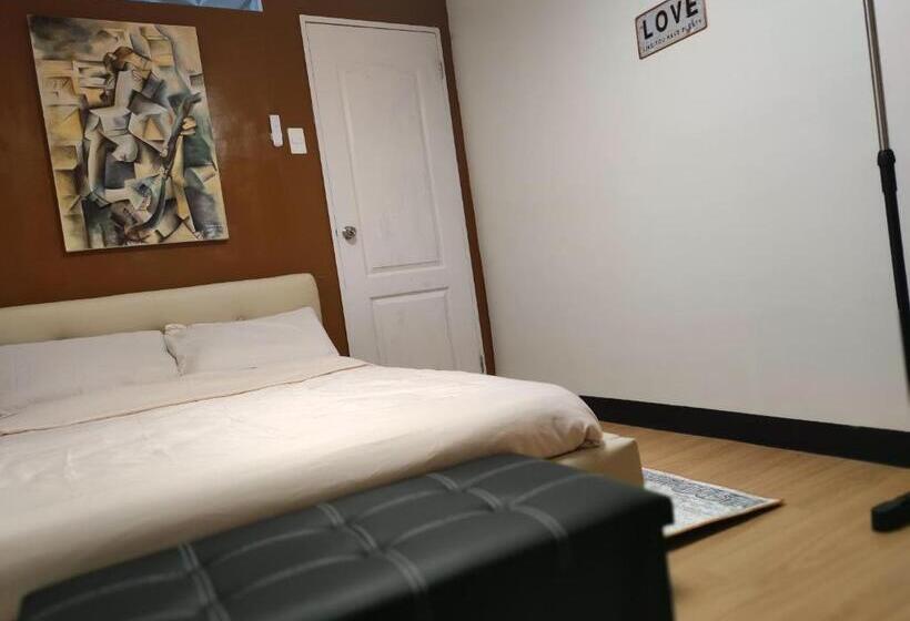 패밀리 룸, Marilao Staycation Near Philippine Arena Bulacan With Free Parking By Retro354 Condotel