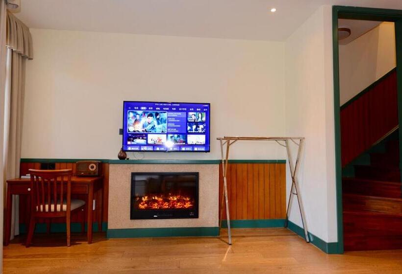 סוויטת דופלקס, Ski And Suites At Thaiwoo Resort 逅雪套房民宿