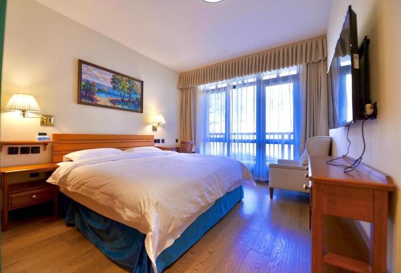 Suite 2 Camere da Letto, Ski And Suites At Thaiwoo Resort 逅雪套房民宿