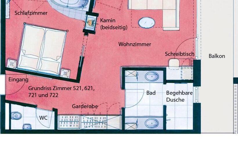 جناح, Alpen Herz Romantik & Spa   Adults Only