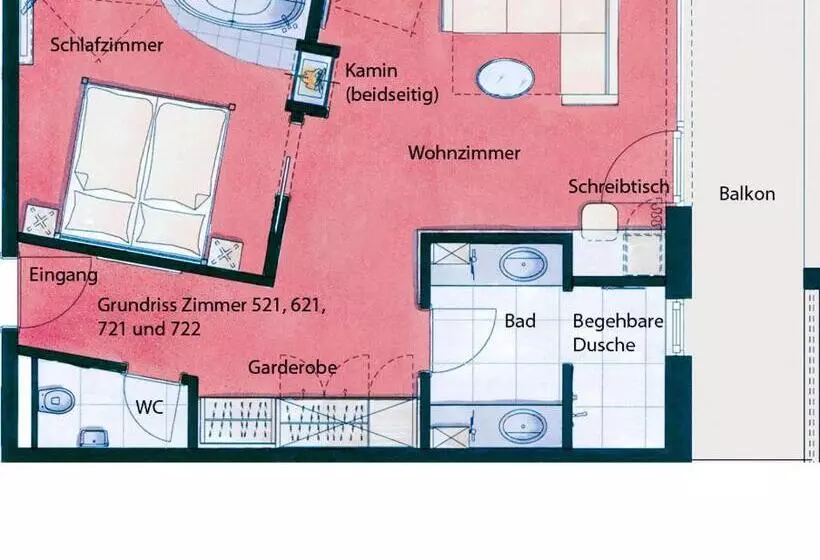 Sviitti, Alpen Herz Romantik & Spa Adults Only