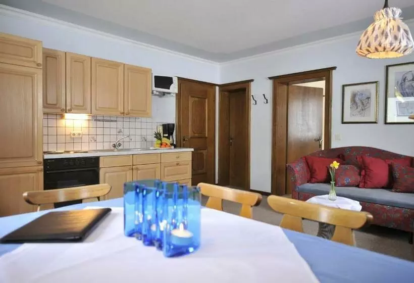 景色の見える一ベッドルームアパートメント, Apparthotel Restaurant Steiners