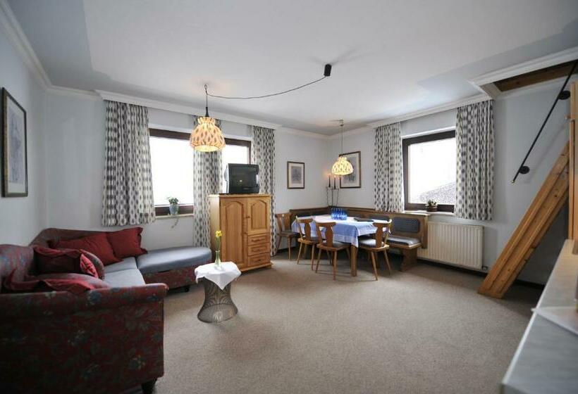 דירה בת חדר שינה 1 עם נוף, Apparthotel Restaurant Steiners