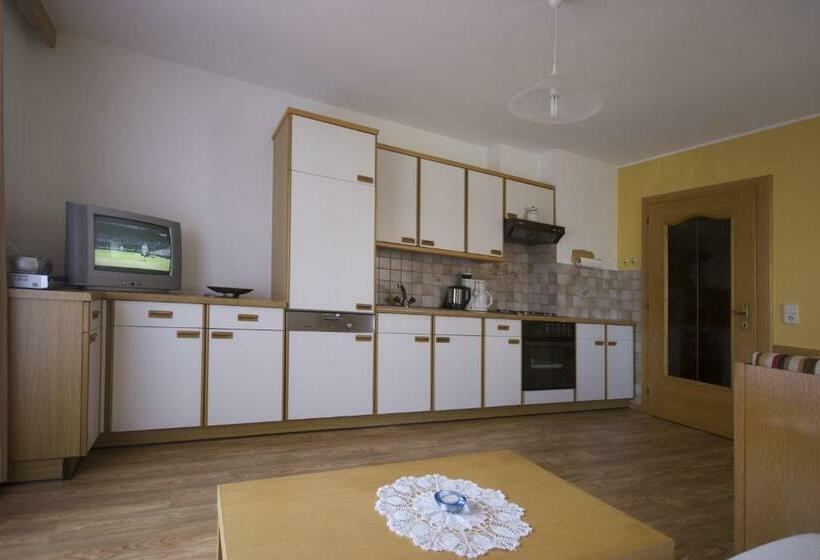 带1个卧室的带阳台的公寓, Ferienwohnungen Haus Schett