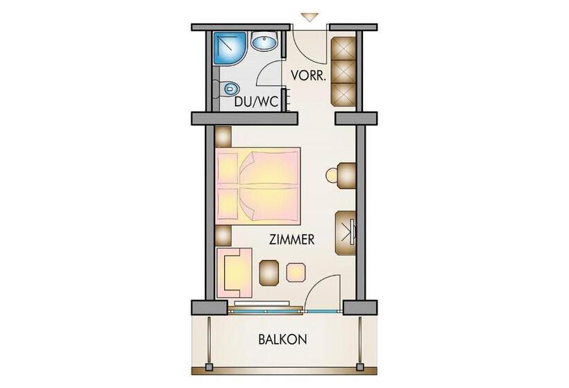 חדר סטנדרט נוף להרים, Niederreiter