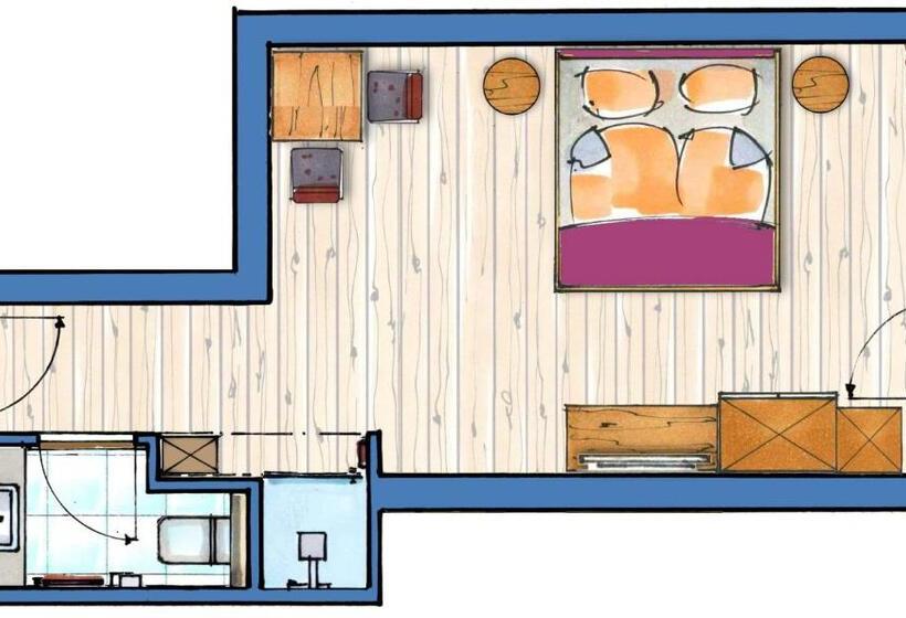 اتاق لوکس با بالکن, Smart