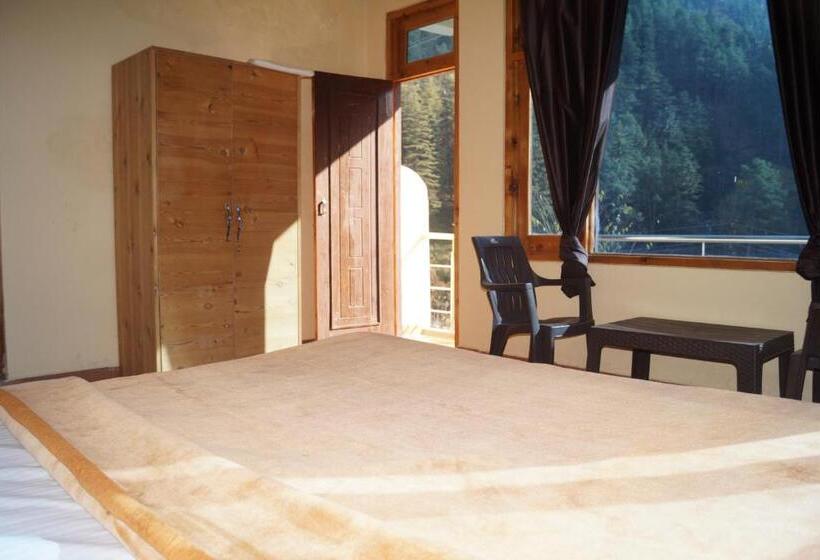 اتاق لوکس با تخت بزرگ, Apple Garden Katagla Kasol