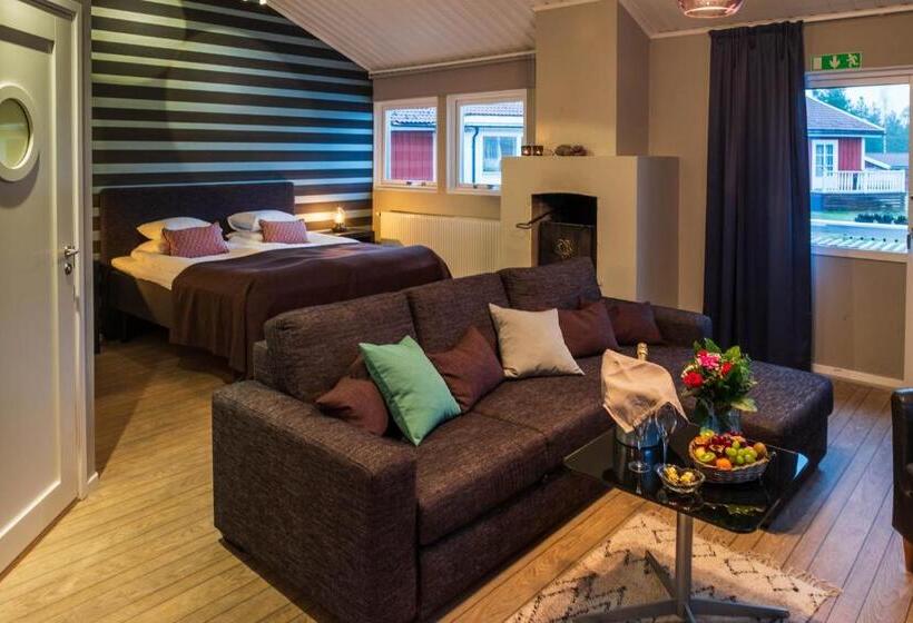 סוויטה נוף לבריכה, Norrfällsvikens Rum & Kök