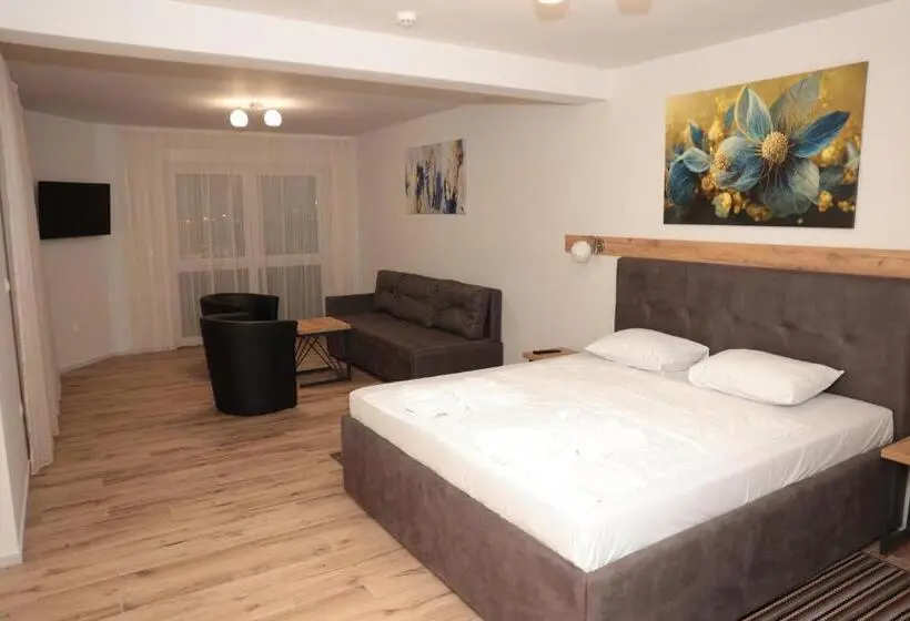 اتاق استاندارد با چشم‌انداز شهر, Swiss Apartmani