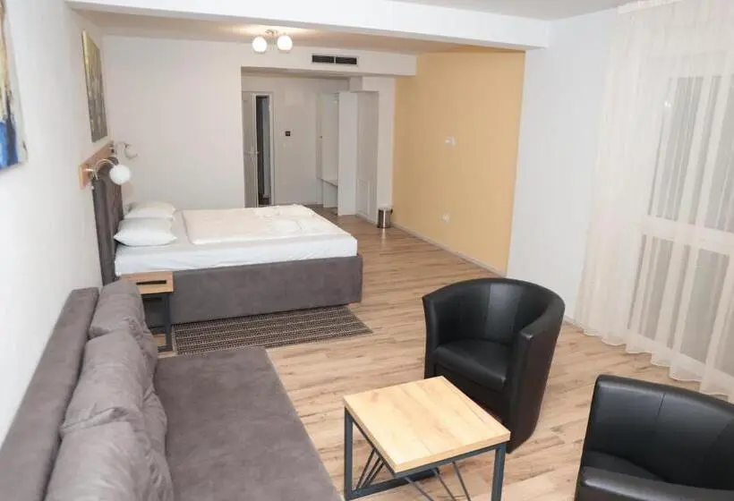 اتاق استاندارد با چشم‌انداز شهر, Swiss Apartmani