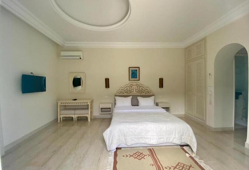 Стандартный Номер Кровать Кинг, Dar Fatma Mahdia, Bungalow Petit Déjeuner Piscine
