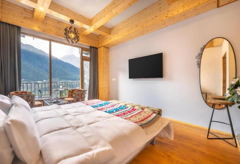 استودیو استاندارد با بالکن, Echor Himalayan Heights Luxe Manali