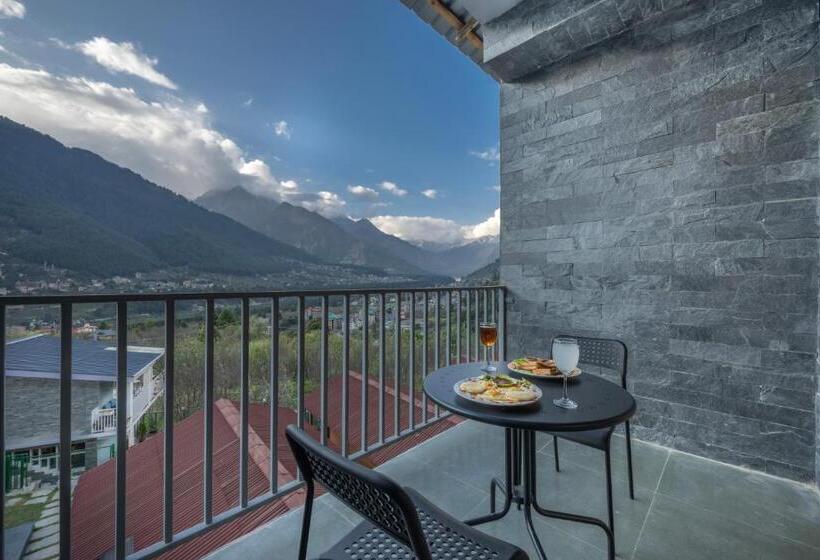 استودیو استاندارد با بالکن, Echor Himalayan Heights Luxe Manali
