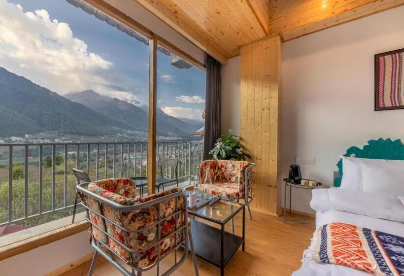 استودیو استاندارد با بالکن, Echor Himalayan Heights Luxe Manali