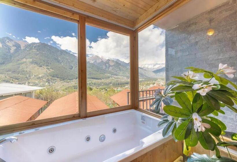 اتاق استاندارد با تخت بزرگ, Echor Himalayan Heights Luxe Manali