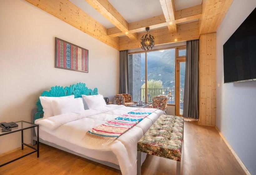 استودیو استاندارد با بالکن, Echor Himalayan Heights Luxe Manali