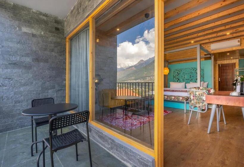 اتاق لوکس با بالکن, Echor Himalayan Heights Luxe Manali