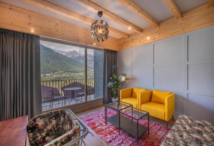 اتاق لوکس با بالکن, Echor Himalayan Heights Luxe Manali