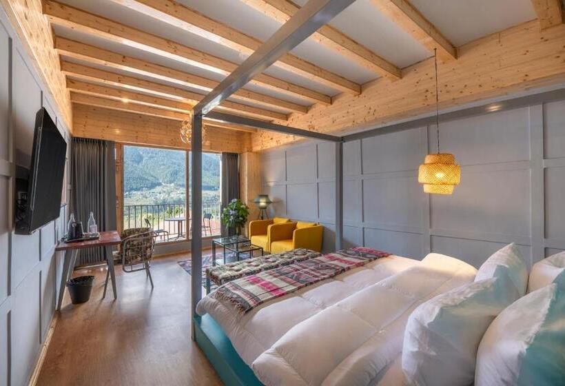 اتاق لوکس با بالکن, Echor Himalayan Heights Luxe Manali