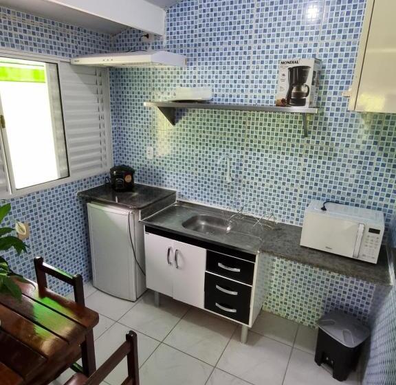 침실 1개 아파트, Kitnets Em Caraguatatuba