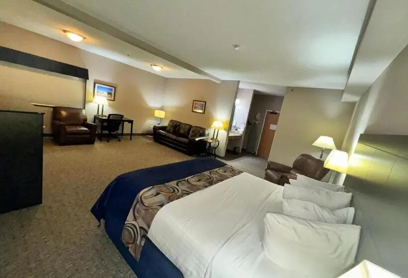 キングサイズベッドのデラックススイート, Garner Inn & Suites