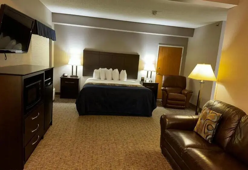 身障者適用キングサイズベッドルーム, Garner Inn & Suites