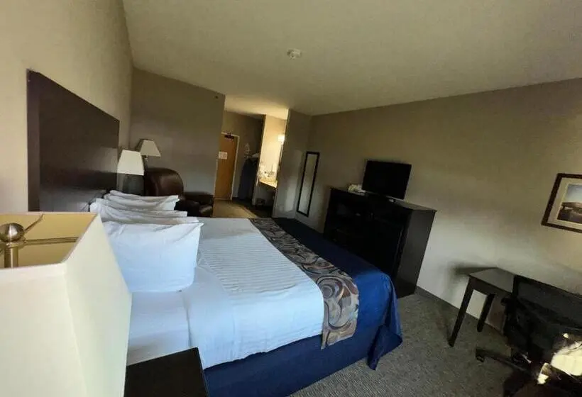キングサイズベッドのスタンダードルーム, Garner Inn & Suites